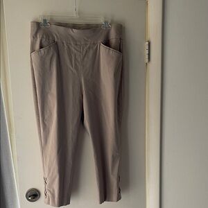 Chico's Light Brown Capris
